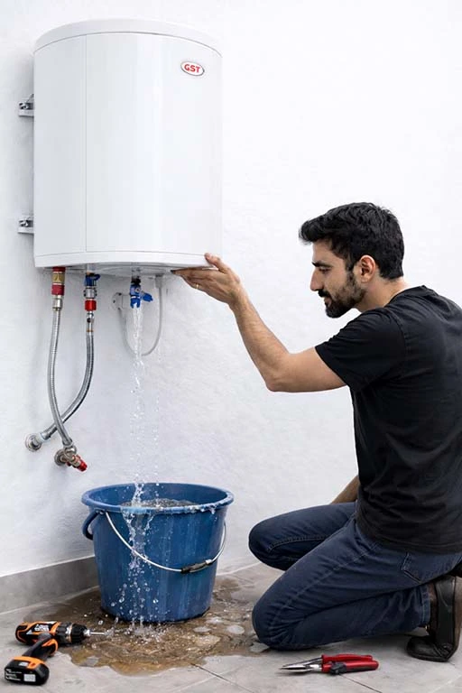 Geyser cleaning and maintenance service