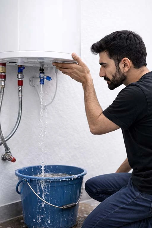 Geyser leakage repair and water flow issue fixing