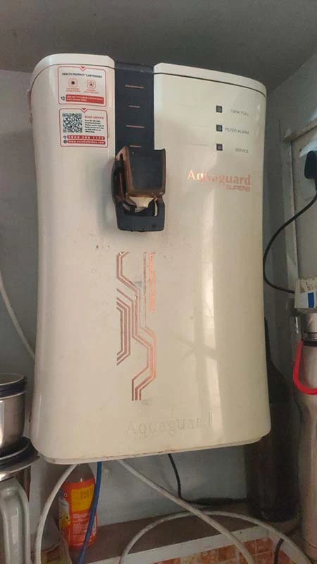 5 star customer review for RO pump repair service in West Delhi with transparent pricing